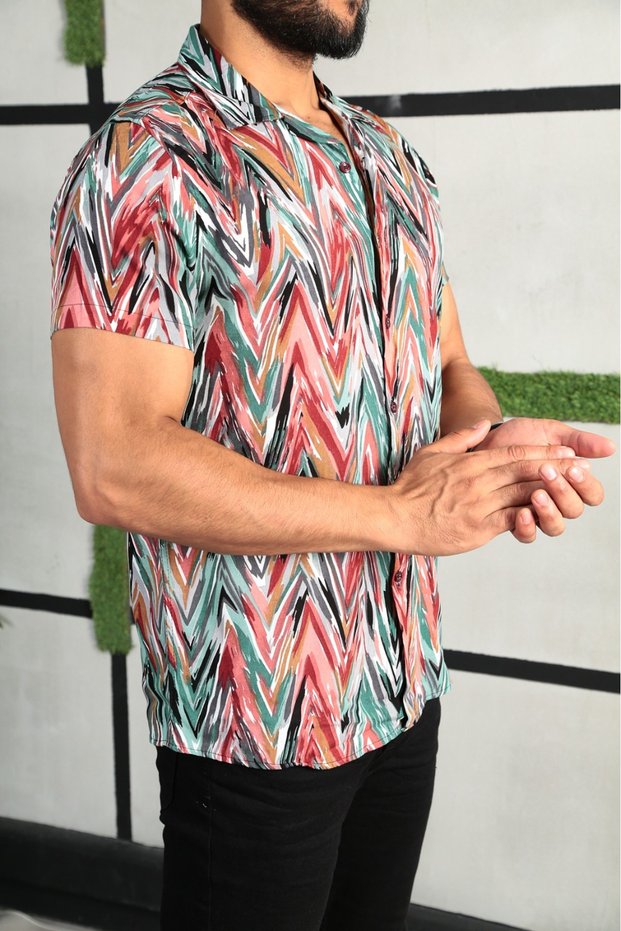 Brush Printed Shirt