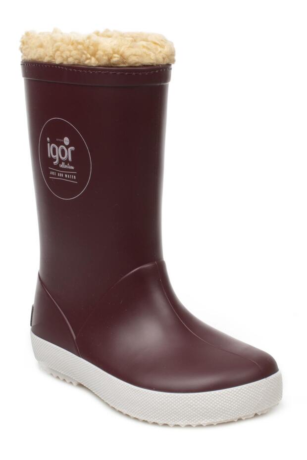 10207k Splash Nautico Claret Red Girl's Boots