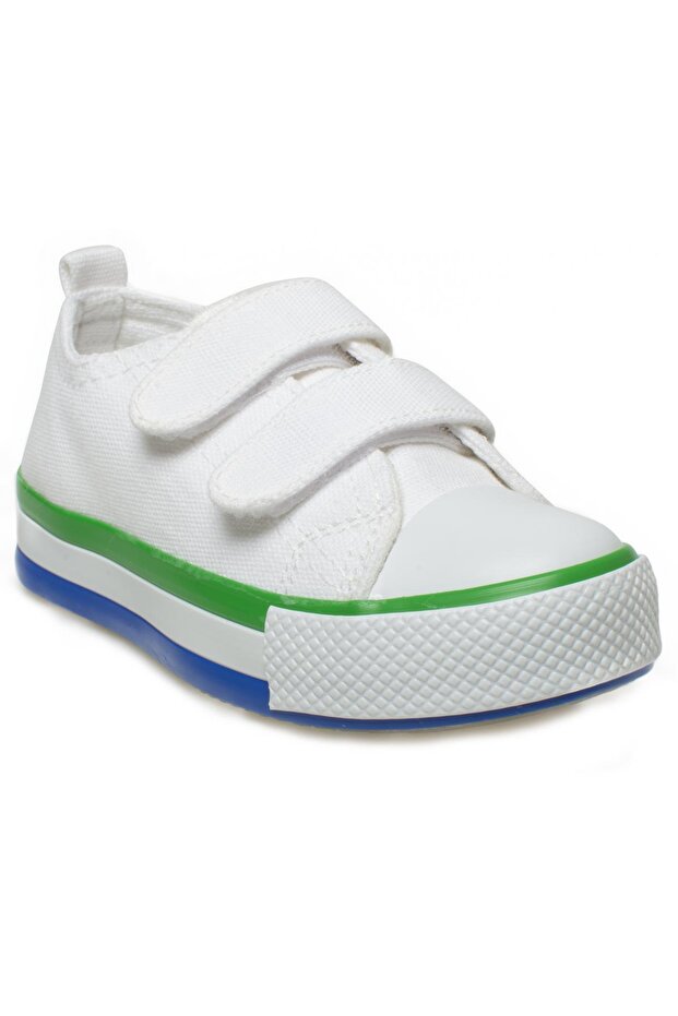 925.b22y.253 Pacho Bebe Linen Green Children's Shoes