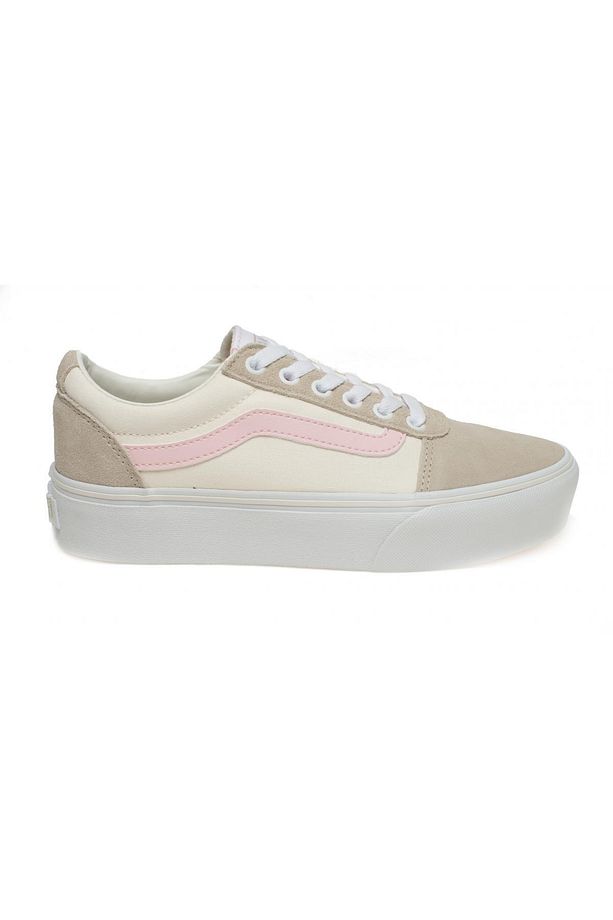 Vn0a3tlc Wm Ward Platform Sneakers Bej Unisex Spor Ayakkabı - 2