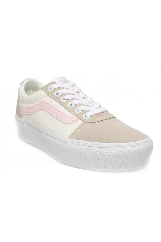 Vn0a3tlc Wm Ward Platform Sneakers Bej Unisex Spor Ayakkabı - 1