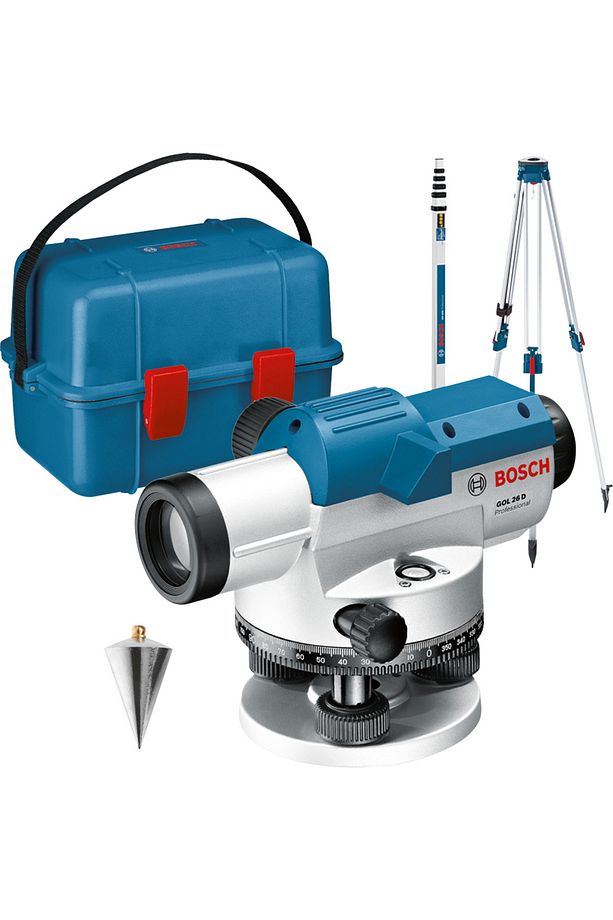 Gol 26 D Optik Nivo + Tripod Mira Set 100 Mt - 1