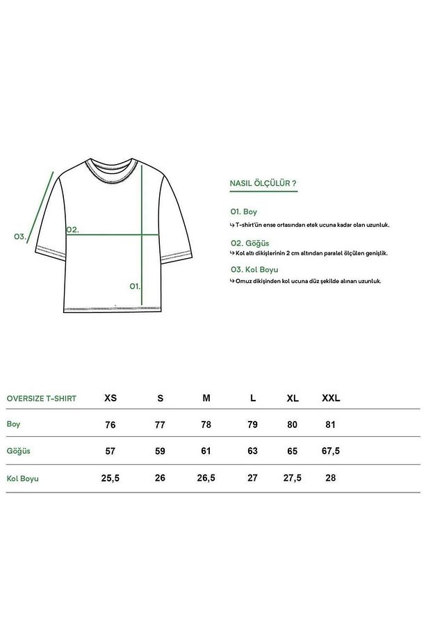 TOM ve JERRY Baskılı Unisex Oversize Tişört - 2