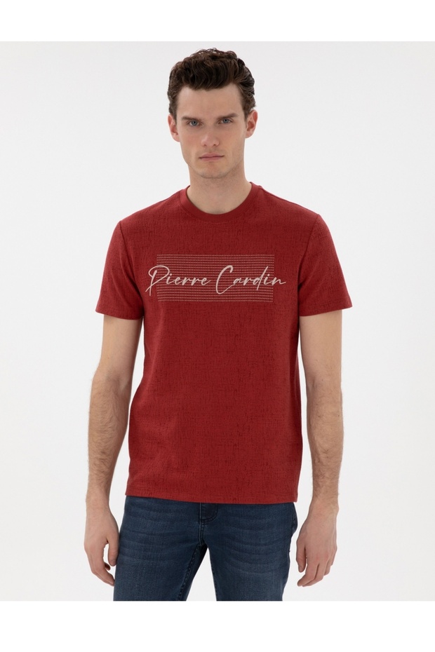 Crew Neck Slim Fit Men's T-shirt