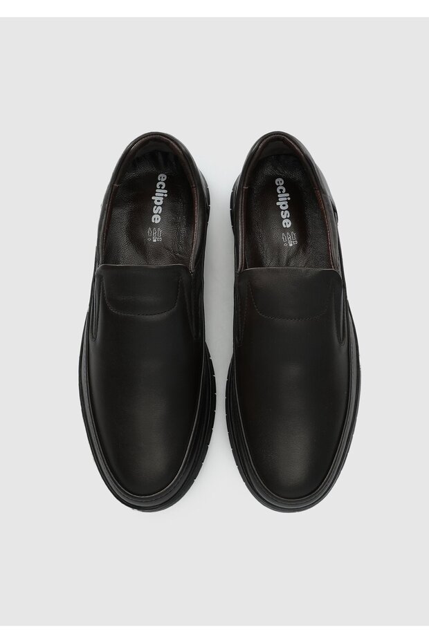 أحذية جلدية بنية للرجال - 5