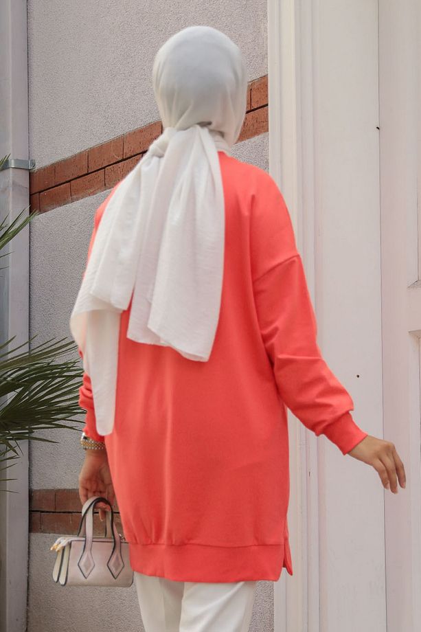 Mercan Tesettür Tunik 30644MR - 3