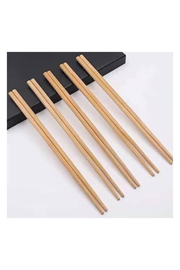 Bambu 10 çift çöp stick - 2