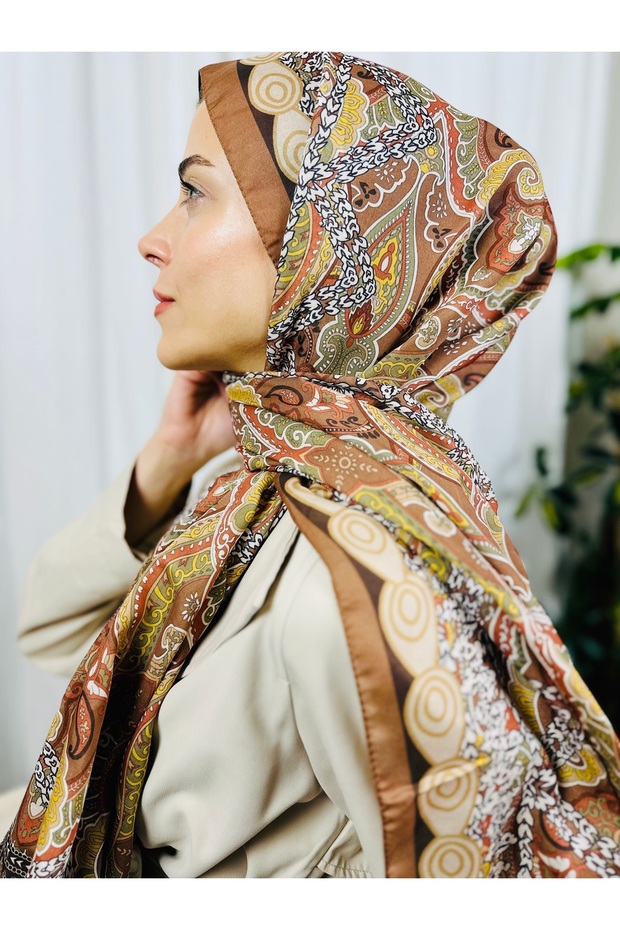 Zen Soft Cotton Shawl - Capture a Peaceful and Stylish Style with Retro Ethnic Pattern - 2