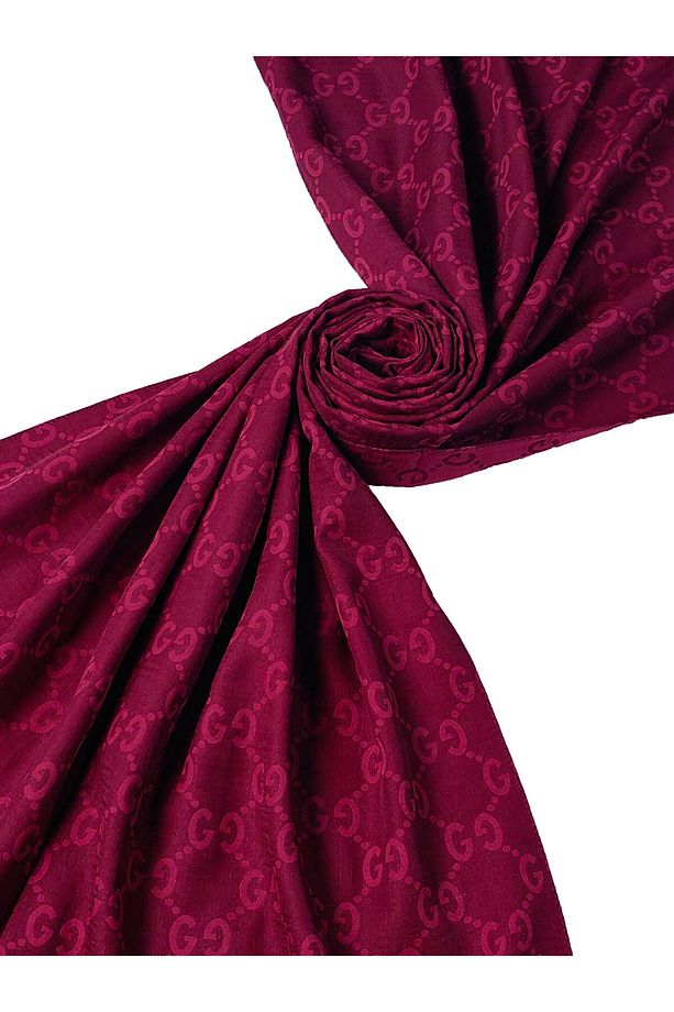 Işıl İpek - Pamuk Jakarlı G Desen Şal 75x190 cm - 2