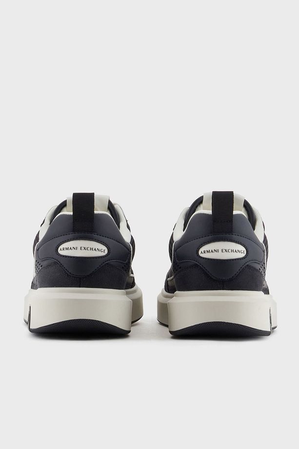 Armani Exchage Logolu File Detaylı Sneaker Ayakkabı Erkek AYAKKABI XUX242 XV912 U385 - 6