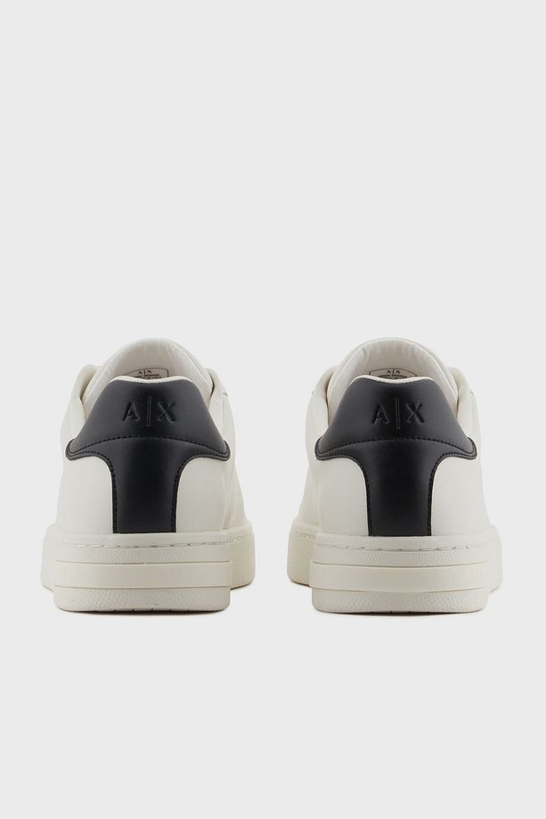 Armani Exchage Logolu Hakiki Deri Sneaker Ayakkabı Erkek AYAKKABI XM000141 AF11912 M0017 - 5
