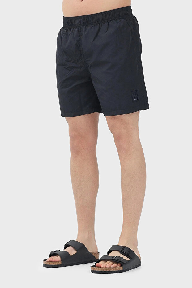 Logo Regular Fit Normal Waist Swimsuit Short Men's Swim Short Xm 000812 Af13556 Ub101