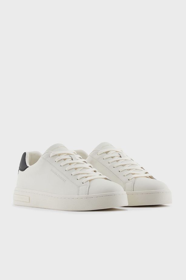 Armani Exchage Logolu Hakiki Deri Sneaker Ayakkabı Erkek AYAKKABI XM000141 AF11912 M0017 - 2
