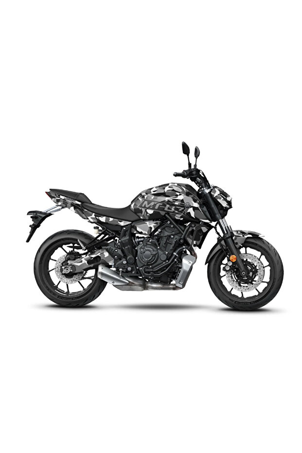 Yamaha Mt 07 Gen3 Camouflage Graphic Kit Sticker Set