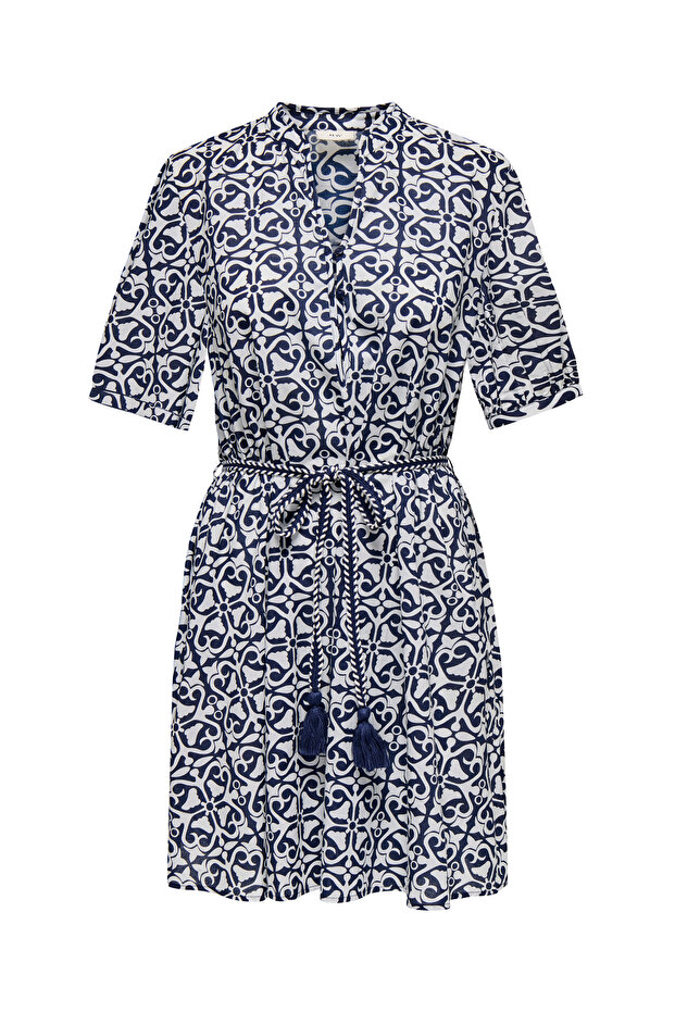 Jdyanna s/s belt dress wvn