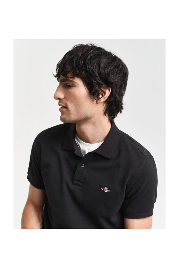 SLIM SHIELD SS PIQUE POLO - 3