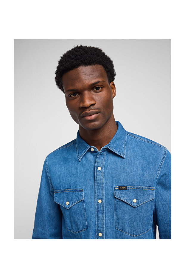 DAREN ZIP FLY SCHWARZ RINSE - 5