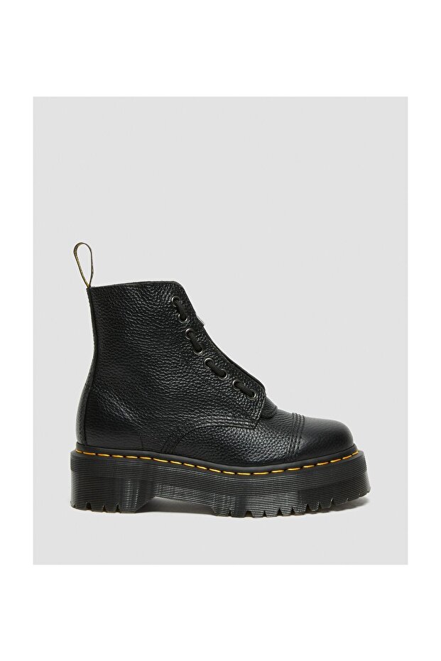 Sinclair Schwarzes gewalktes Nappaleder - 7