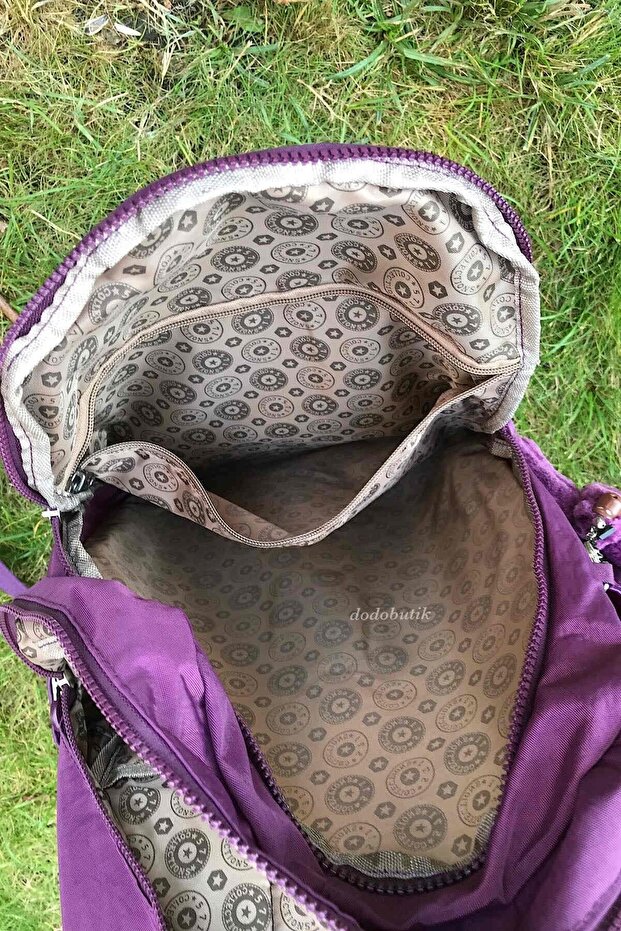 Large Size Rain Resistant Multi-Pocket Backpack - 4