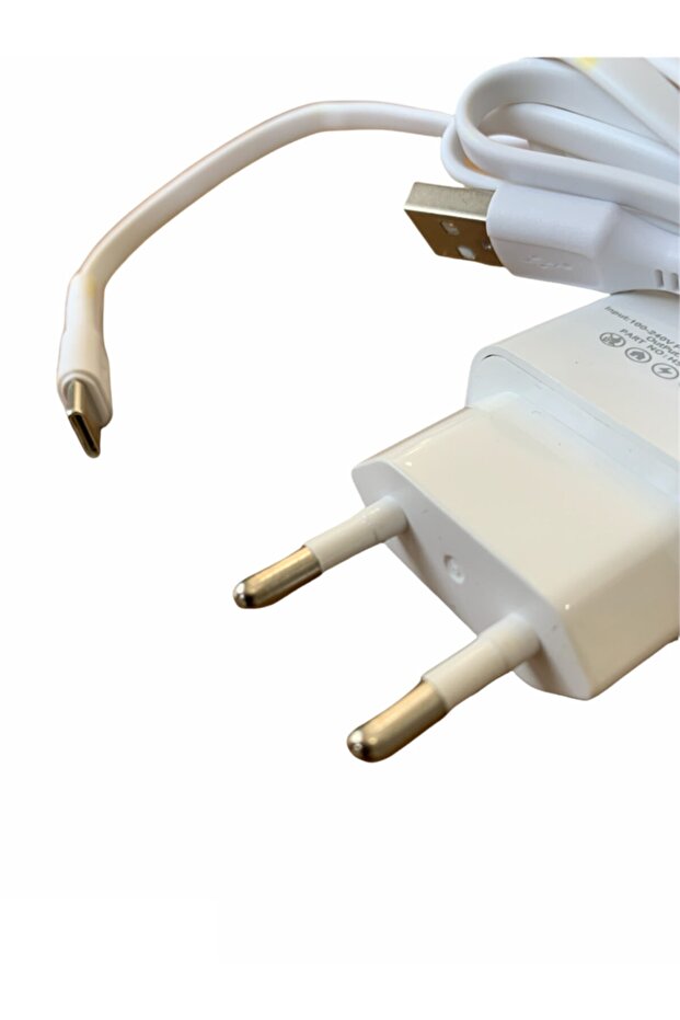 Redeer Uyumlu T Tip C Type C Type-c Duvar Şarj Ve Data Kablosu 2 Amper + Kablo 2li Set - 4