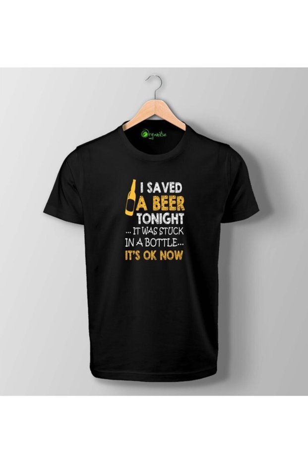 Organicse I Seved Beer Printed Unisex T-Shirt