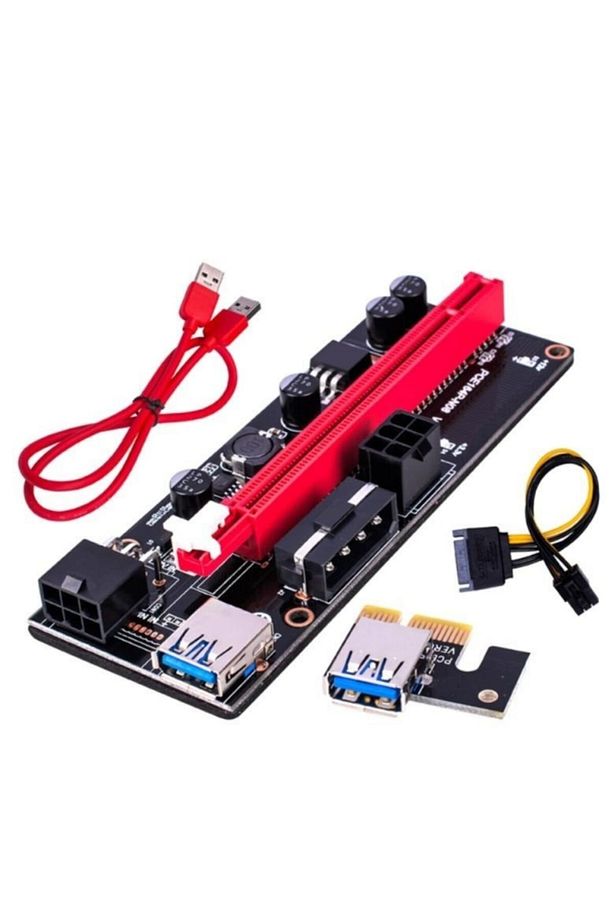 4842 Pcı E Express 1x To 16x Usb 3.0 009s Riser Yükseltici Uzatma Kartı 008s - 1