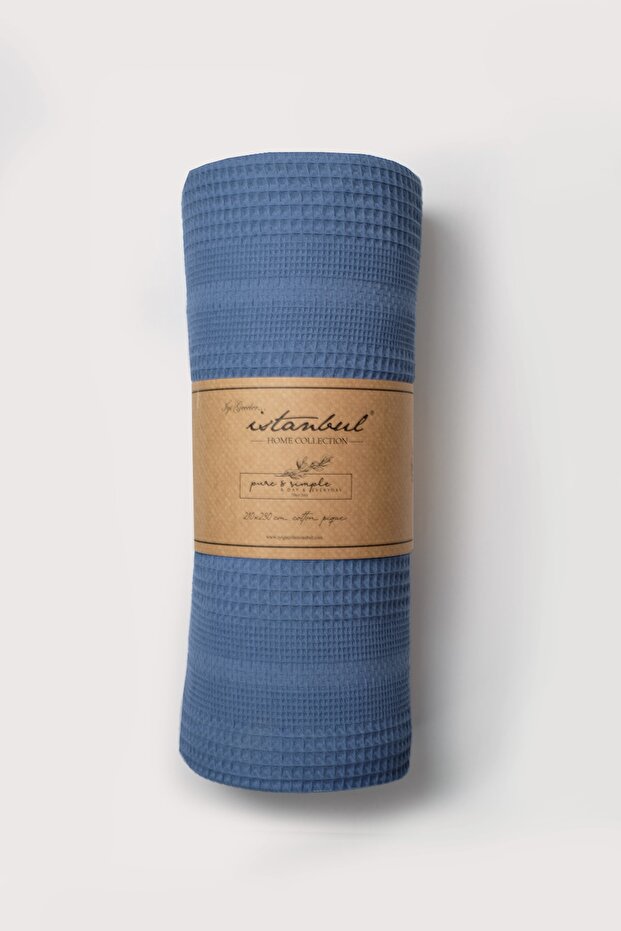 Pure Simple Double Pique -Indigo- by Tolpar-Home