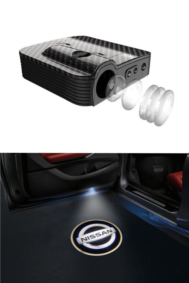 Nissan Pilli Kapı Altı Logo Sensörlü 2 Adet