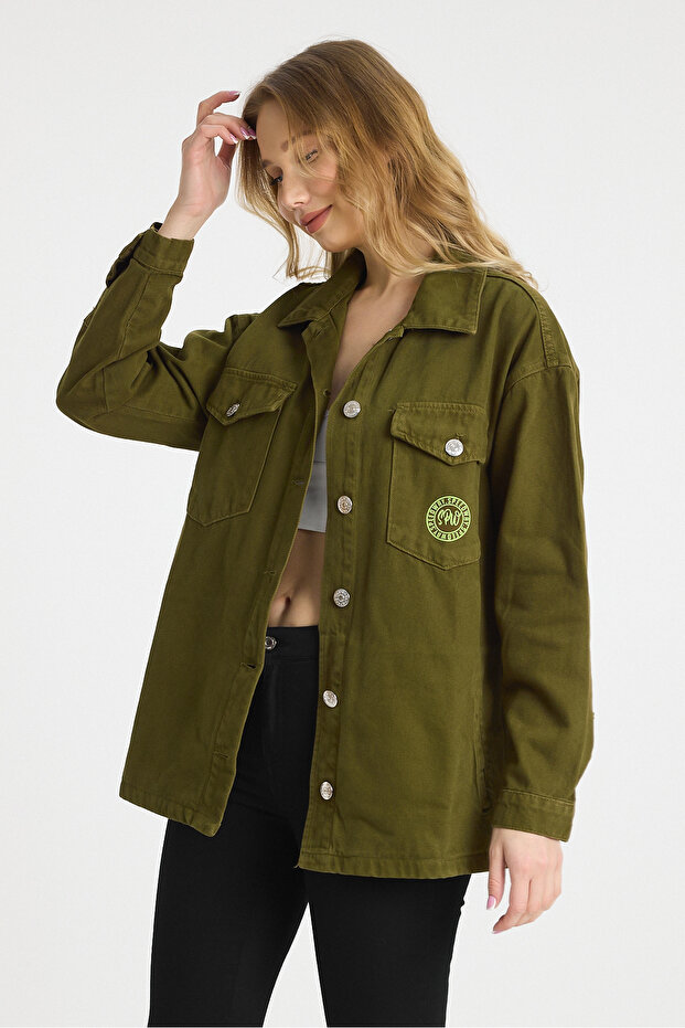 Kadın Denim Ceket - 4