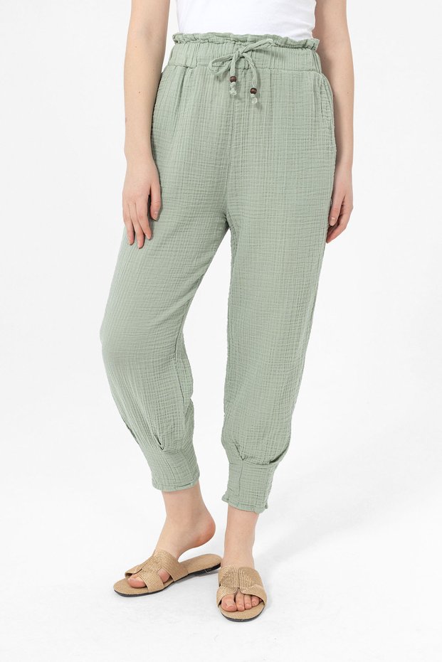 Women's Muslin Special Leg Trousers (Paradise Trousers) - 2030