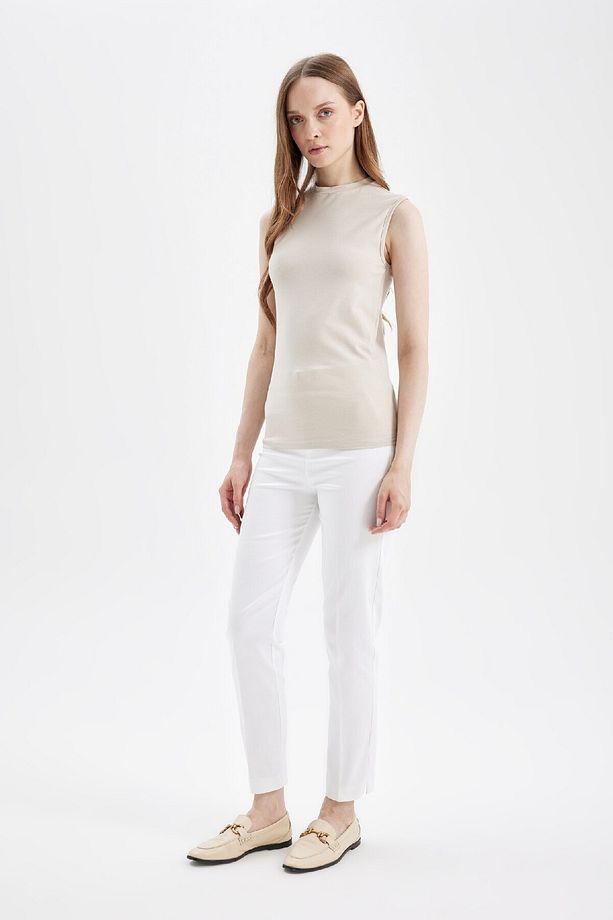 Bisiklet Yaka Basic Kısa Kollu Tunik D4039axns - 2