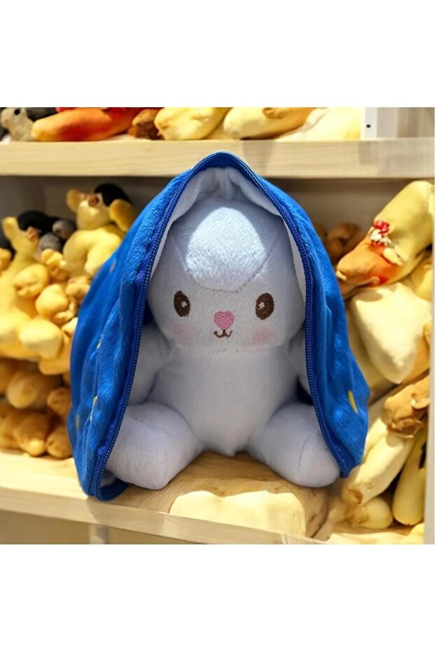 2. Quality Carrot Strawberry Plush Rabbit Doll, Children's Toy, Angled Pillow with Chain, Gift for Girlfriend