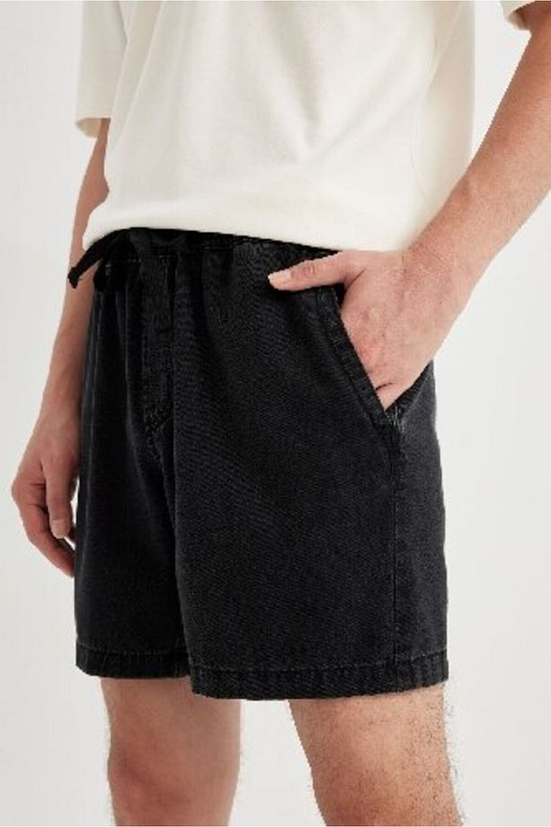 Relax Fit Bermuda Şort D4390AX24SM - 5