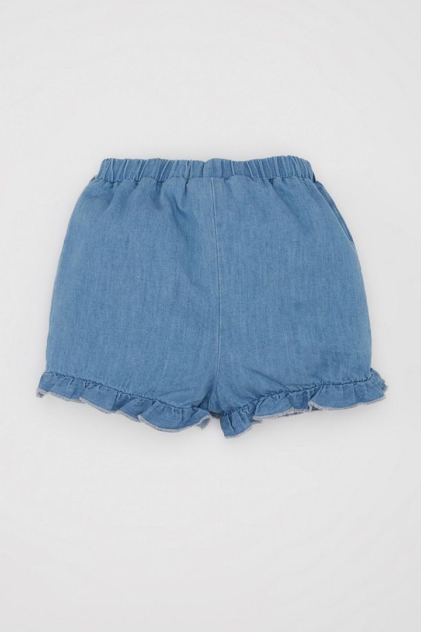 Kız Bebek Jean Şort Etek D4613A524SM - 4