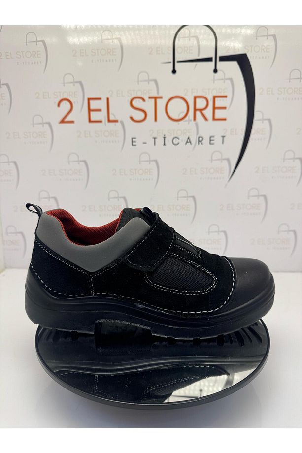 2EL STORE ÇELİK BURUNSUZ 04 İŞ VE BAHÇE  AYAKKABISI RAHAT SAĞLAM VE HAFİF 40-45 NUMARA ARASI - 5