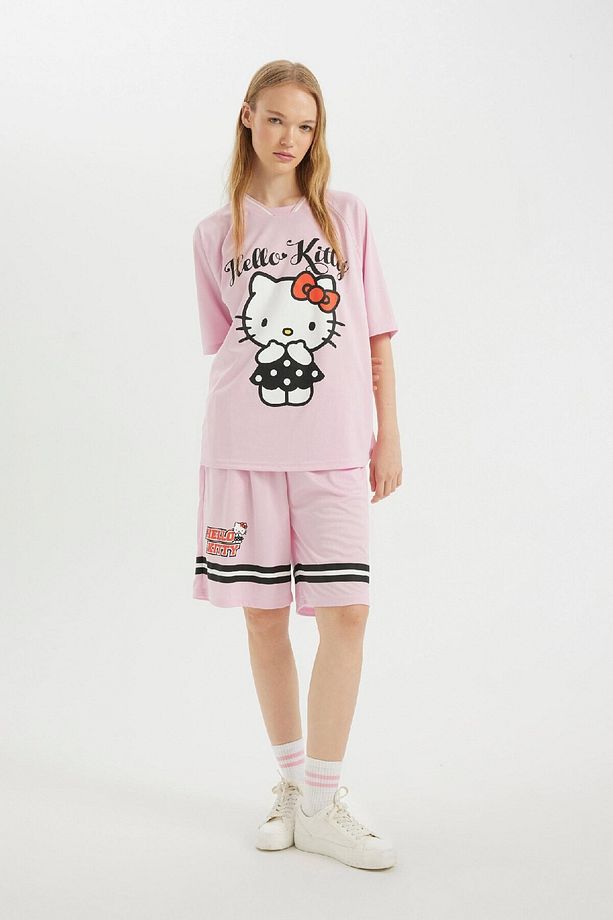 Coool Hello Kitty Loose Fit Şort D4219AX24HS - 5