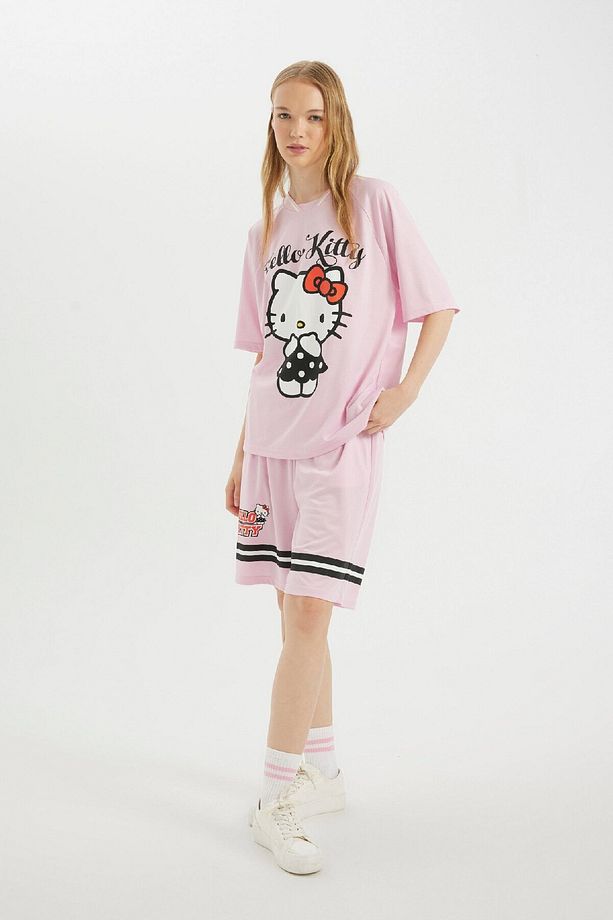 Coool Hello Kitty Loose Fit Şort D4219AX24HS - 6
