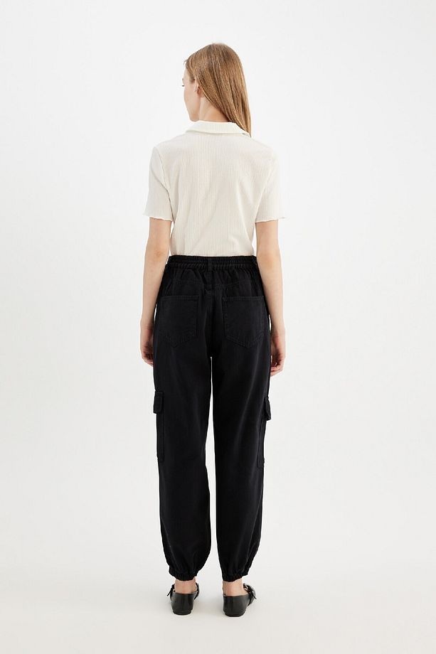 Coool Jogger Gabardin Pantolon Normal Bel Basic Düz Kargo Cepli B0454ax24au - 6