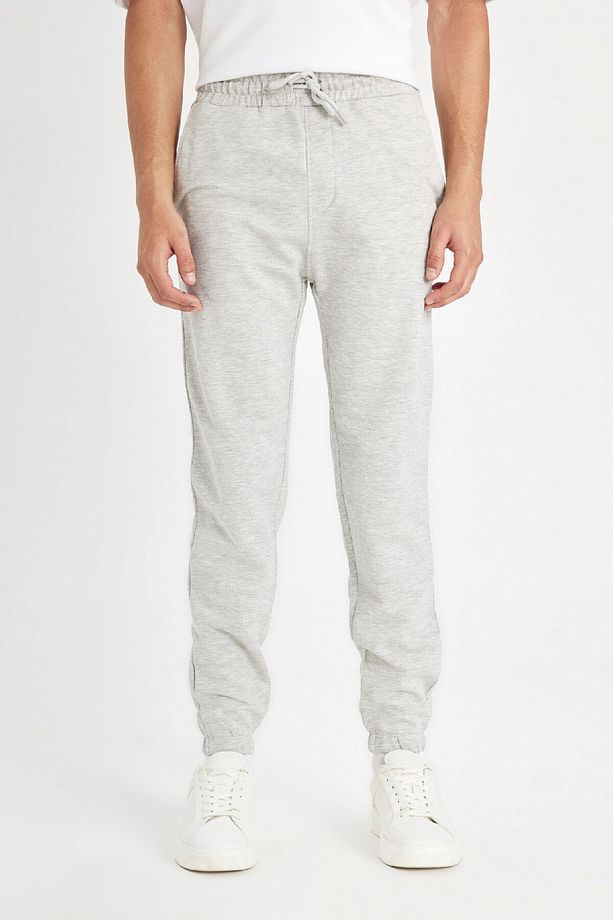 Regular Fit Eşofman Altı Cepli Basic Düz Beli Bağcıklı Lastikli Paça D4416ax24au - 4