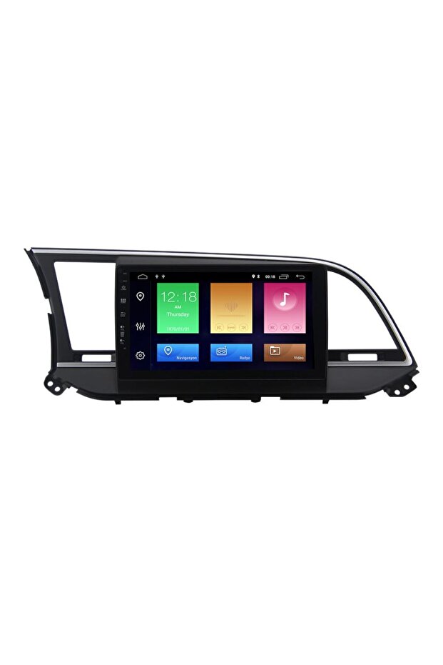 Hyundai Elantra Uyumlu Araç Multimedya Android Ekran Radyo Navigasyon Oem Double Teyp 2+16 NAV-7713 - 1