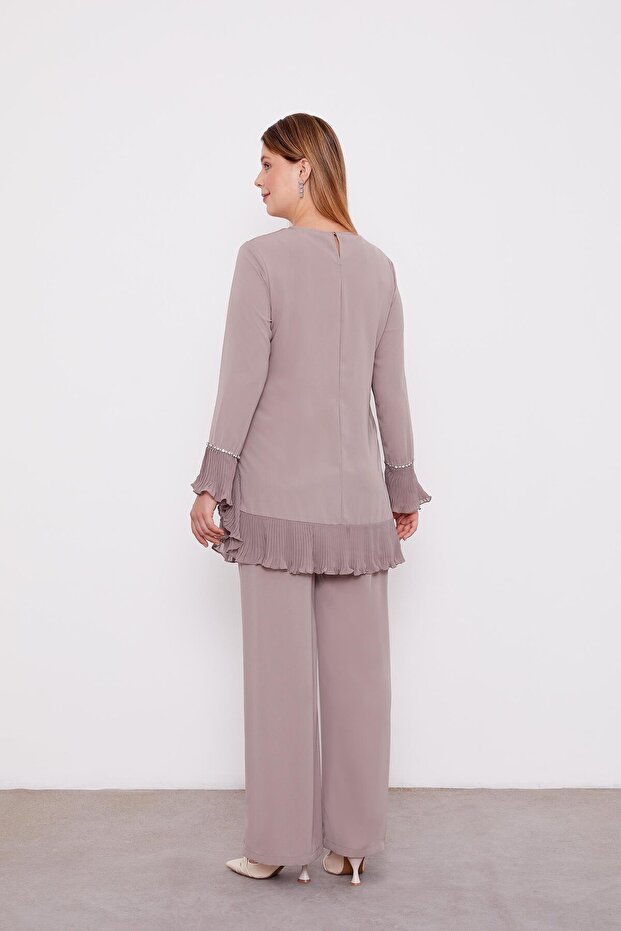 PİLİSELİ ŞİFON TAKIM - 5