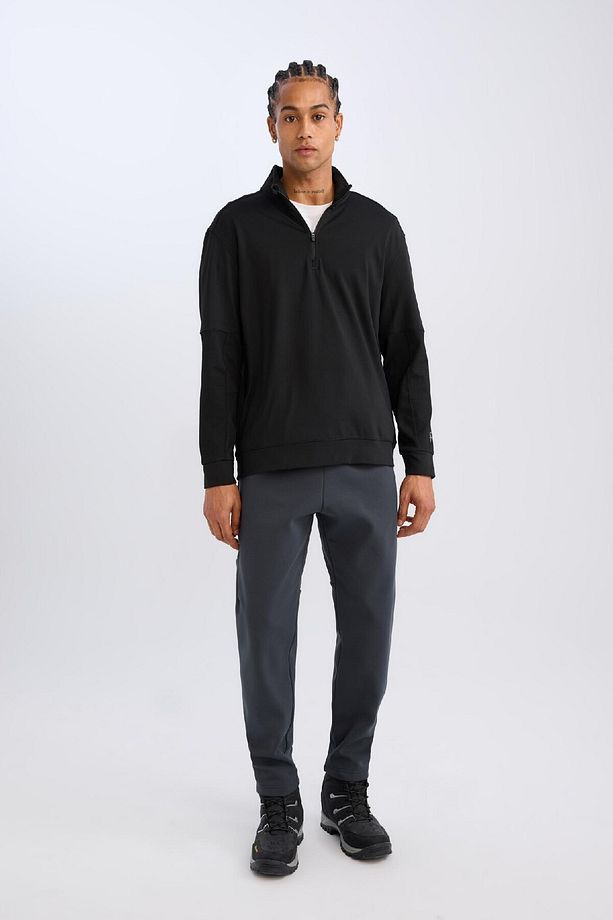 DeFactoFit Kalın Jogger Eşofman Altı Standart Fit Cepli Sporcu Beli Lastikli D6312AX24WN - 4