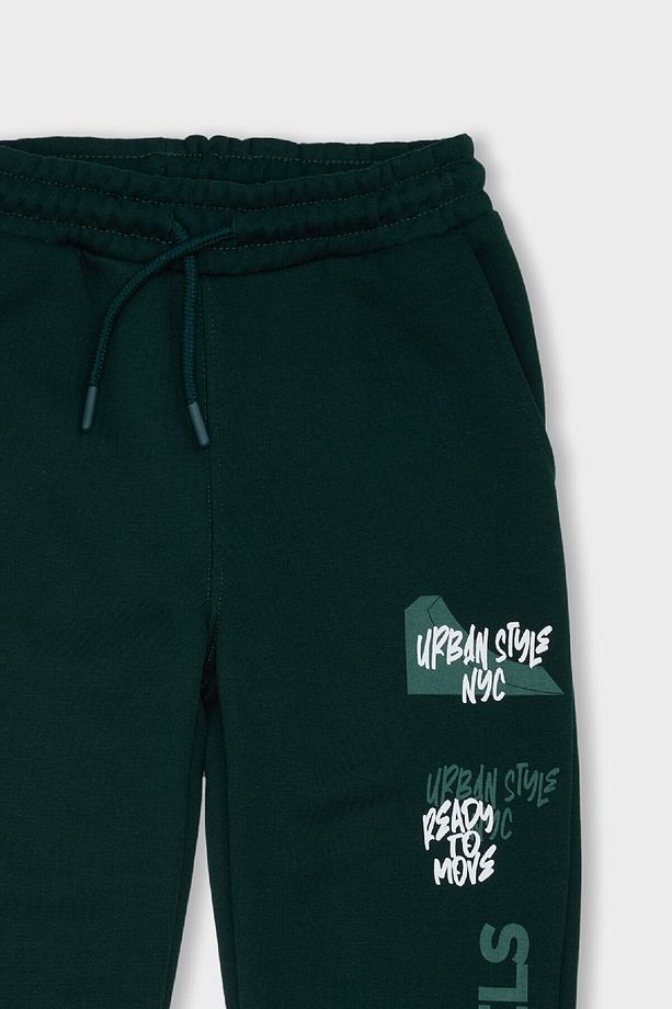 Erkek Çocuk Regular Fit Kalın Sweatshirt Kumaşı Pantolon D4441A8NS - 2