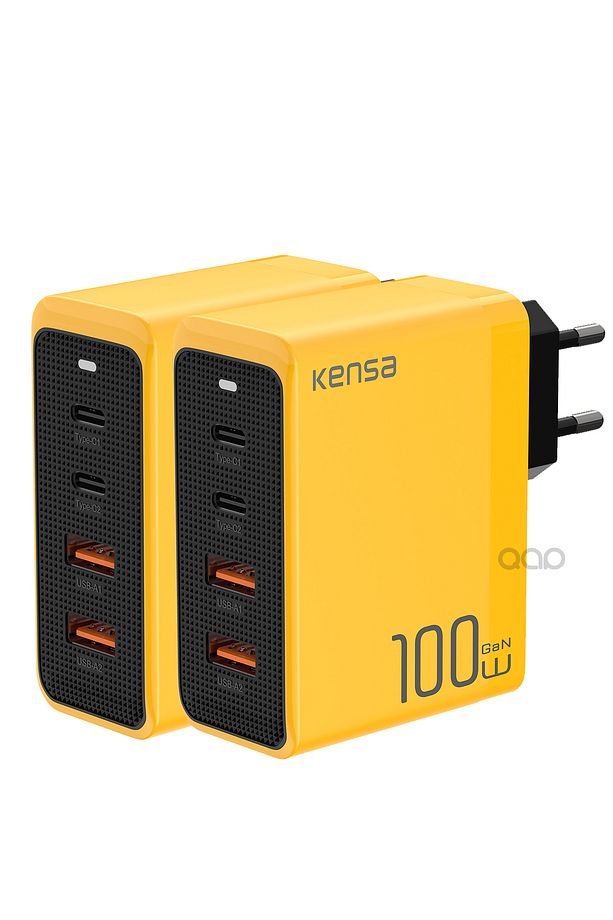 100W Gan3 Turbo Hızlı Şarj Cihazı Type-C QC PD 2xUsb-C 1xUsb-A (Gerçek 100 Watt) - 7