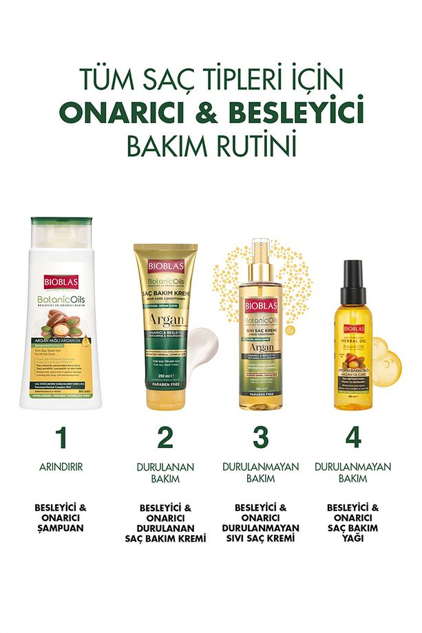 Botanic Oils Argan Yağı Şampuan 360 Ml X 3 Adet - 8