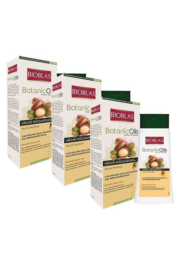 Botanic Oils Argan Yağı Şampuan 360 Ml X 3 Adet - 1