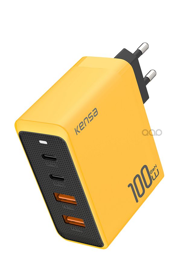 100W Gan3 Turbo Hızlı Şarj Cihazı Type-C QC PD 2xUsb-C 1xUsb-A (Gerçek 100 Watt) - 8