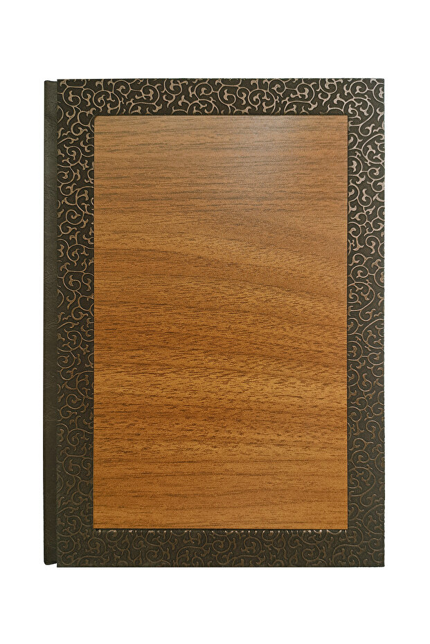AHŞAP ALTIN YALDIZ DEFTER