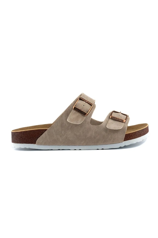 Unisex Orthopedic Sole Comfort Model Slippers Double Strap Buckle Daily Comfortable Outdoor Indoor