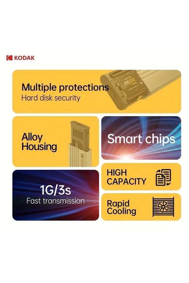 E020 PRO M2 NVMe+Sata Muhafaza Kutusu Çift Protokol CE Lisans 2280/2260/2242/2230/10Gbps Yüksek Hız - 7